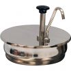 Winco Benchmark 56752 Stainless Steel Condiment Pump Inset Pan 7 qt.