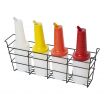 Krowne KR-422 Four Compartment Wire Frame Bottle Well