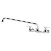 Krowne 12-816L Silver Series Low Lead Wall Mount Faucet With 16