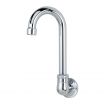 Krowne 16-140L Royal Series Single Hole Wall Mount Faucet with 3-1/2