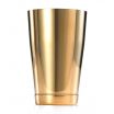Mercer Culinary M37007GD Barfly 18 oz Gold Plated Half Size Bar Shaker/Tin With 3 1/2