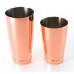 Mercer Culinary M37009CP Barfly 28 oz And 18 oz 2-Piece Copper Plated Bar Shaker/Tin Set