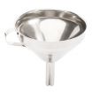 Matfer 116220 Stainless Steel 4-3/4” Funnel With Handle