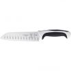 Mercer Culinary M22707WBH White Handle Millennia Santoku Knife With 7