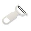 Mercer Culinary M33071WHB 4” White “Y” Peeler With High Carbon Steel Blade
