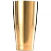 Mercer Culinary M37008GD Barfly 28 oz Gold Plated Full Size Bar Shaker/Tin With 3 5/8