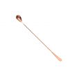 Mercer Culinary M37010CP Barfly 13-3/16” Copper-Plated Japanese Style Bar Spoon With Machined End