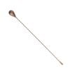 Mercer Culinary M37013ACP Barfly 15-3/4” Antique Copper-Plated Classic Bar Spoon With Weighted End