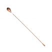 Mercer Culinary M37013CP Barfly 15-3/4” Copper-Plated Classic Bar Spoon With Weighted End
