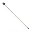 Mercer Culinary M37014BK Barfly 19-5/8” Gun Metal Black Classic Bar Spoon With Weighted End