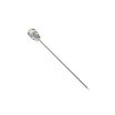 Mercer Culinary M37064 Barfly 4-3/8” Stainless Steel Cocktail Pick With Skull Top