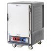Metro C535-CFS-L-GY C5 3 Series 1/2 Height Gray Heated Holding and Proofing Cabinet with Solid Door - 120V, 2000W