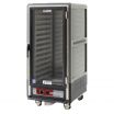 Metro C537-CFC-L-GY C5 3 Series 3/4 Height Gray Heated Holding and Proofing Cabinet with Clear Door - 120V, 2000W