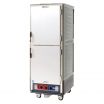 Metro C539-MDS-4-GY C5 3 Series Gray Moisture Heated Holding and Proofing Cabinet with Solid Dutch Doors - 120V, 2000W