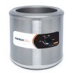 Nemco 6101A-220 11 Qt. Stainless Steel Electric Round Warmer - 220V