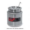 Nemco 6101A-ICL-220 11 Qt Stainless Steel Round Electric Warmer with Insert - 220V