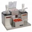 San Jamar P9826 Pump and Condiment Tray Center with 2 Trays and 2 Pump Boxes