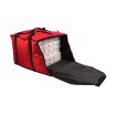 San Jamar PB20-12 Red Insulated Pizza Delivery Bag - 12