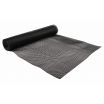 San Jamar PL0105 Poly-Liner 2' x 10' Black Shelf Liner