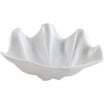 Winco PSBW-1W White 20 oz. ABS Plastic Shell Bowl