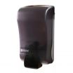 San Jamar S1300TBK Rely 1300 mL Manual Liquid Soap, Sanitizer, and Lotion Dispenser - Black Pearl