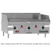 Southbend HDG-24-M_LP Heavy-Duty 24” Manual Counterline Liquid Propane Gas Griddle With 2 Burners - 40,000 BTU