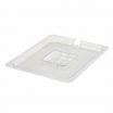 Winco SP7200C Poly-Ware 1/2 Size Slotted Polycarbonate Food Pan Cover