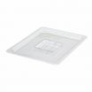 Winco SP7200S Poly-Ware 1/2 Size Solid Polycarbonate Food Pan Cover