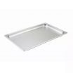 Winco SPF1 Full Size Standard Weight Stainless Steel Steam Table / Hotel Pan - 1 1/4