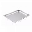 Winco SPH1 1/2 Size Standard Weight Stainless Steel Steam Table / Hotel Pan - 1 1/4