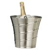 American Metalcraft SWB Stainless Steel Double Wall Insulated Embossed Wine Bucket - 8-3/4
