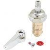 T&S Brass 012446-25 RTC Hot ADA Compliant Chrome-Plated Brass Cerama Cartridge With Check-Valve, 2 3/16