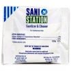 San Jamar SANIS15WS-100 Pre-Portioned 1 1/2 oz Sani Station Sanitizer And Cleaner Packet For SANIKIT9 And SANIKIT12 Sani Stations With Chlorine Test Strips And 2 Spray Bottle Lables