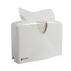San Jamar T1740WH White Premium Covered Countertop Towel Dispenser