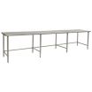 Eagle T24132GTEM Open Base 24 Inch x 132 Inch Work Table