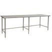 Eagle T30108GTEB Open Base 30 Inch x 108 Inch Work Table