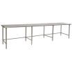 Eagle T30132GTEB Open Base 30 Inch x 132 Inch Work Table