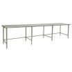 Eagle T48132STEM Open Base 48 Inch x 132 Inch Work Table