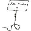 Winco TCD-3S S Base Table Sign Clip