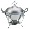 Thunder Group SLRCF8632 Deluxe Chafer 5 Quart Half-size Round