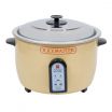 Town 56824 RiceMaster Beige 25 Cup Electric Rice Cooker / Warmer / Steamer 230V