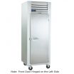 Traulsen G14315P 1 Section Pass-Through Solid Door Hot Food Holding Cabinet with Left Hinged Front Door / Right Hinged Back Door