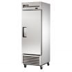 True T-23F-HC Reach-In One Section Freezer w/ Stainless Steel Solid Door And Three Adjustable PVC Coated Wire Shelves
