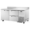 True Refrigeration TWT-67D-2-HC~SPEC3 SPEC SERIES® Deep Work Top Refrigerator
