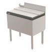 Perlick TS24IC10-STK 24” Ice Chest with 10 Circuit Cold Plate with Cover and Soda Gun Chase