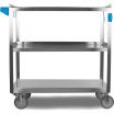 Carlisle UC5032135 Stainless Steel Three Shelf Utility Cart