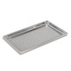 Vollrath 30013 Super Pan V Full Size Anti-Jam Stainless Steel Perforated Steam Table / Hotel Pan - 1-1/4
