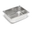 Vollrath 30243 Super Pan V 1/2 Size Anti-Jam Stainless Steel Perforated Steam Table / Hotel Pan - 4