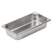 Vollrath 30322 Super Pan V 1/3 Size Anti-Jam Stainless Steel Steam Table / Hotel Pan - 2 1/2