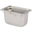 Vollrath 30942 Super Pan V 1/9 Size Stainless Steel Steam Table / Hotel Pan - 4